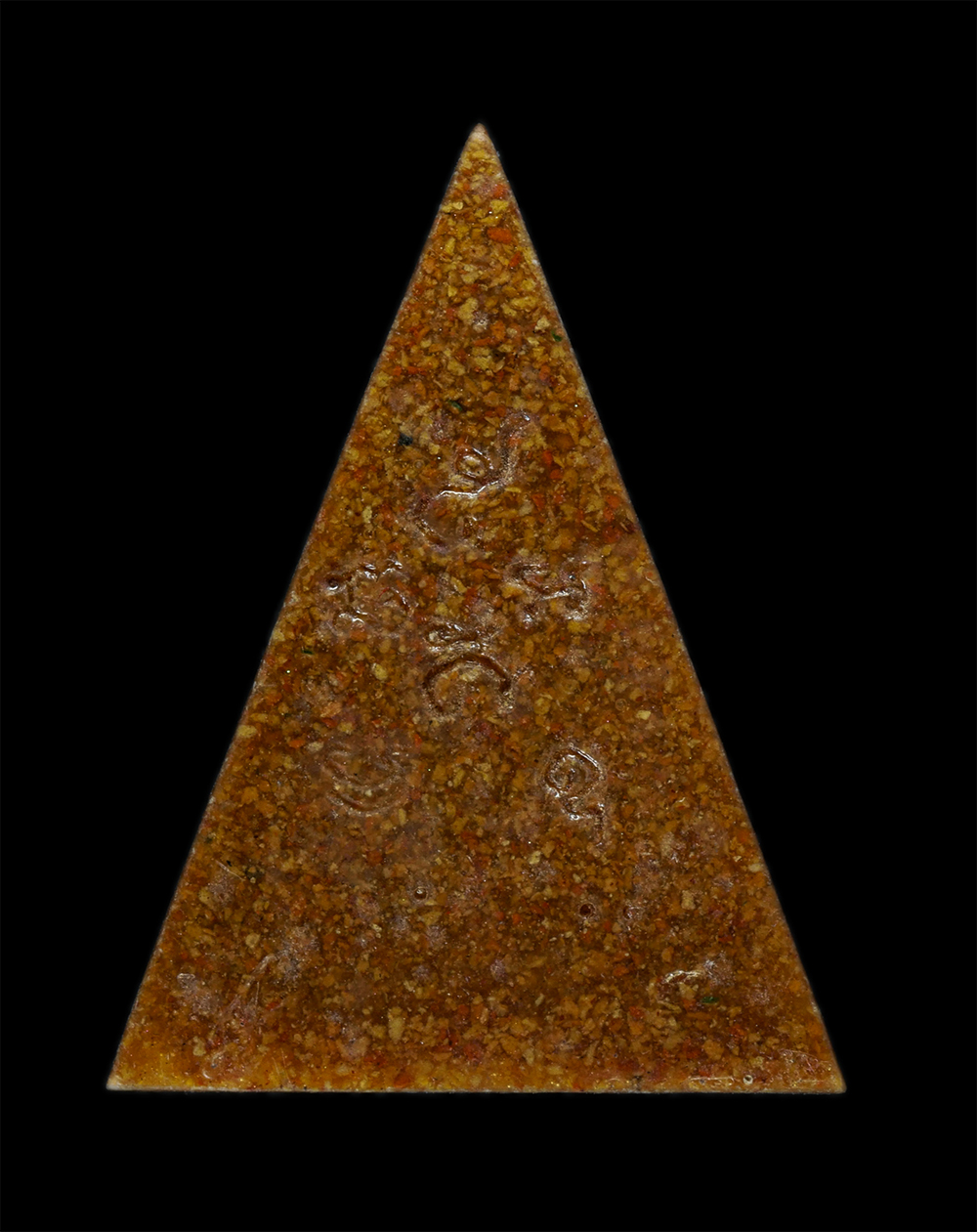 31Jul24 (83)p.jpg - พระนางพญา หลังยันต์ เนื้อกระเบื้องหลังคาโบสถ | https://kamulet.in.th